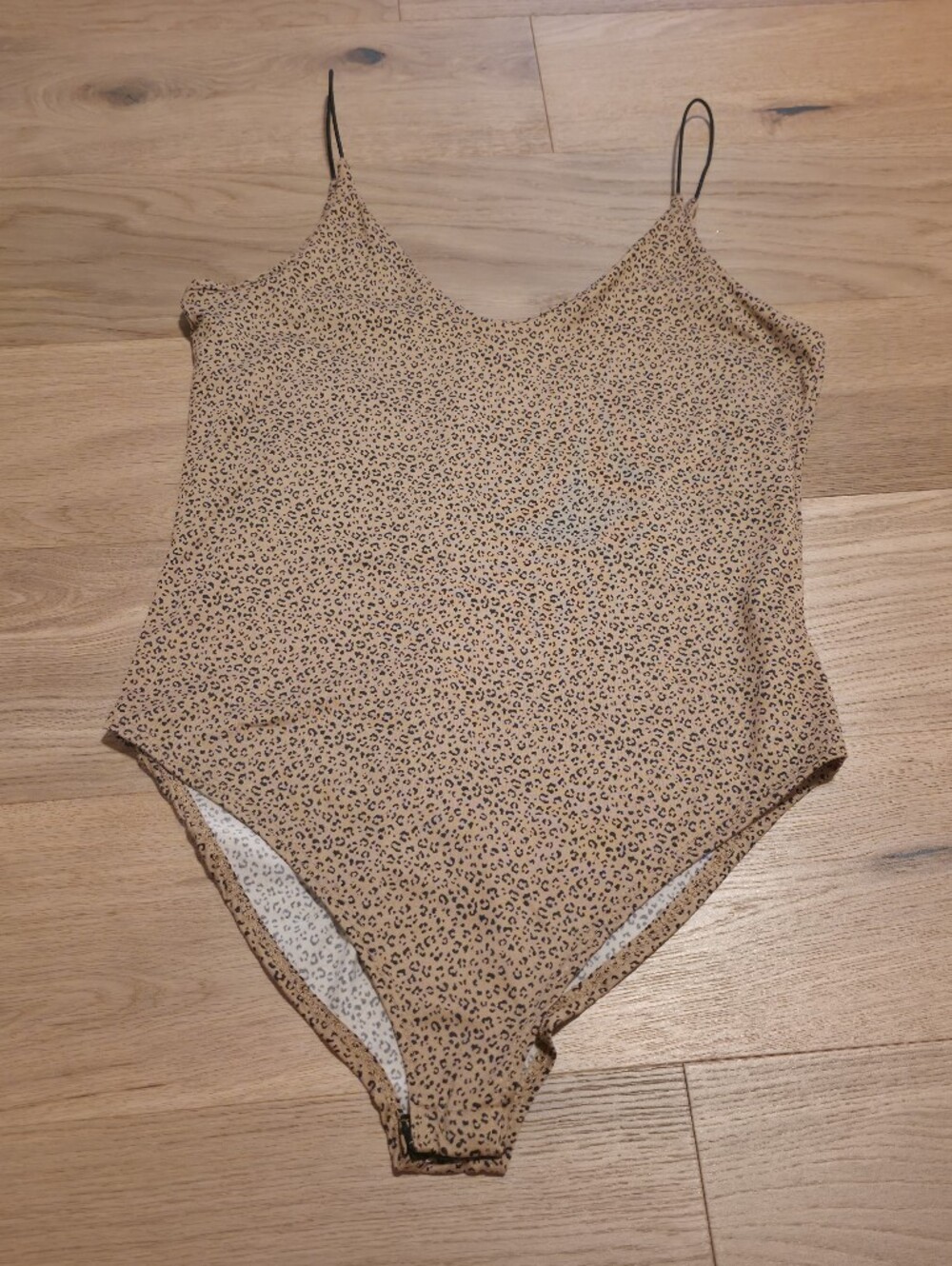 Beige Leopard Bodysuit